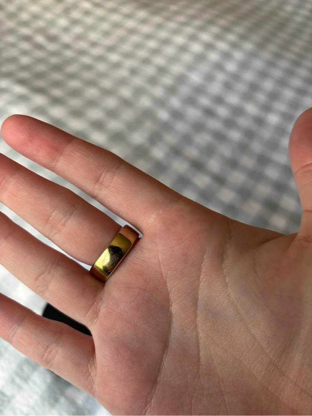 RingConn Gen 2 in Royal Gold size 6